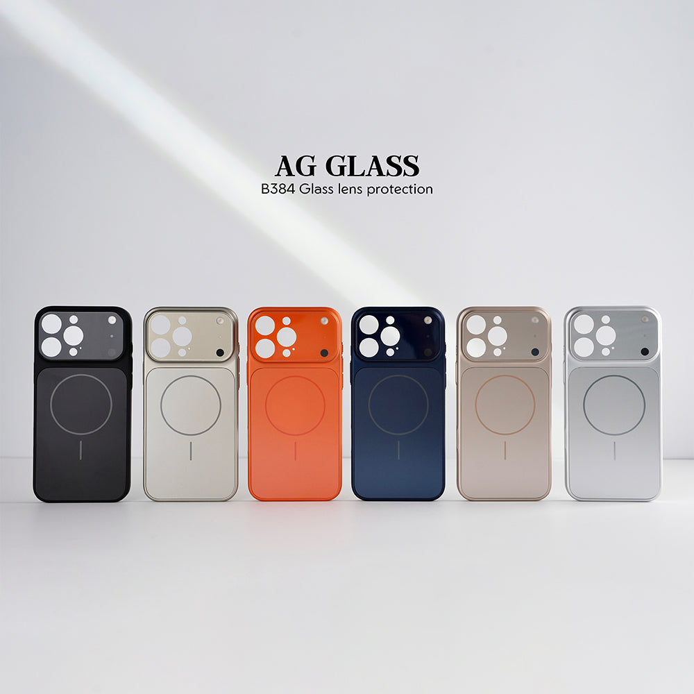 3 Fundas AG Glass Premium para iPhone