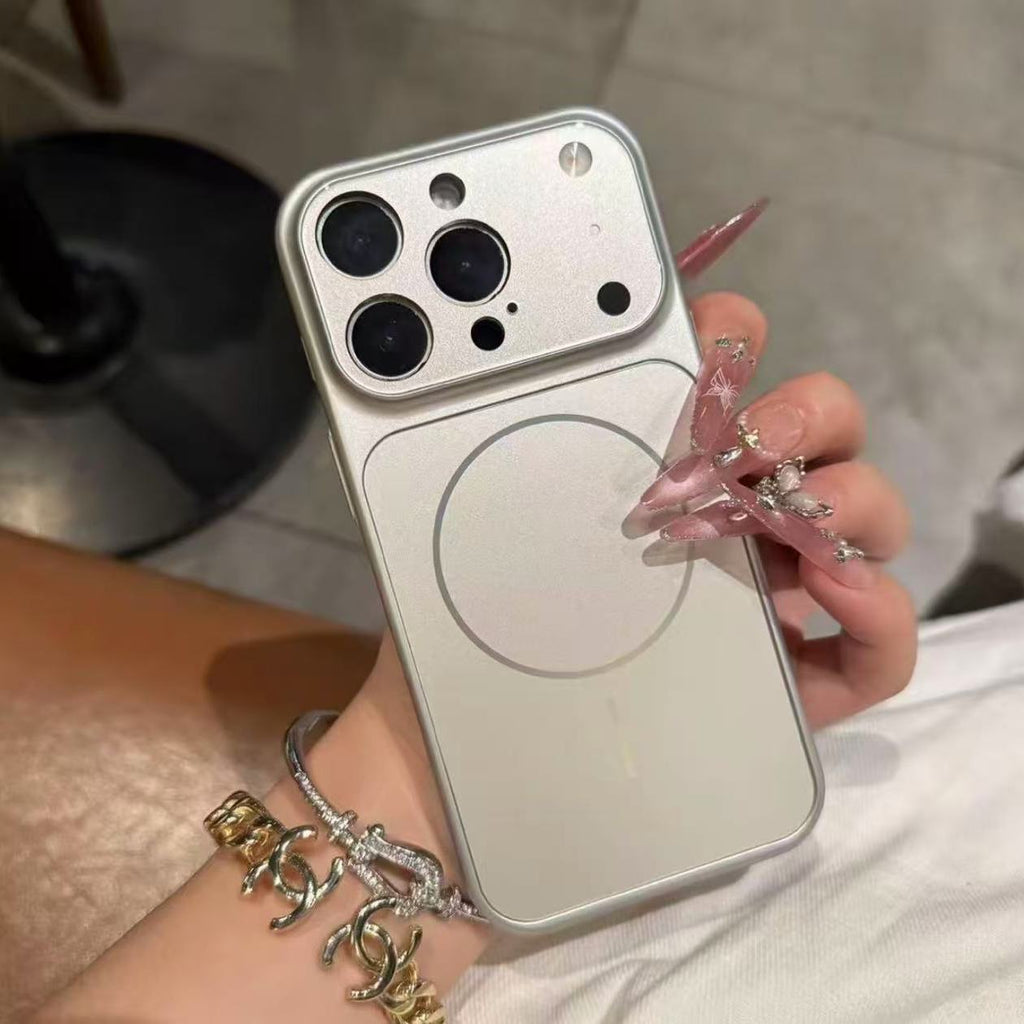 Funda AG GLASS para iPhone - Silver